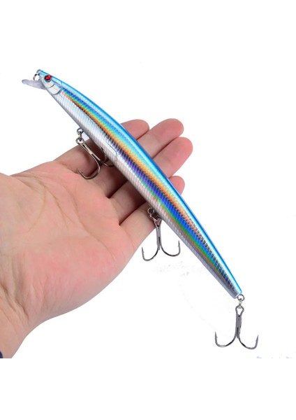No.14 Tarzı 1 Adet Büyük Crankbait Minnow Balıkçılık Cazibesi Yüzer Sert Baitg Yapay Yem Balıkçılık Wobblers Yüzme Sazan Olta Takımı (Yurt Dışından) modelleri