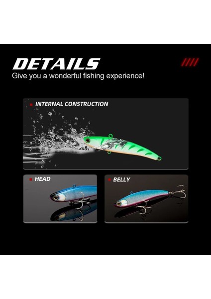 No.11 Stili 80MM 17G Bassland Koume 80 Bükme Bıçağı Balık Tutma Vıb Cazibesi G Uzun Döküm Sert Yem Japonya Kancalı Yapay Swimbait Siinking (Yurt Dışından) fırsatları