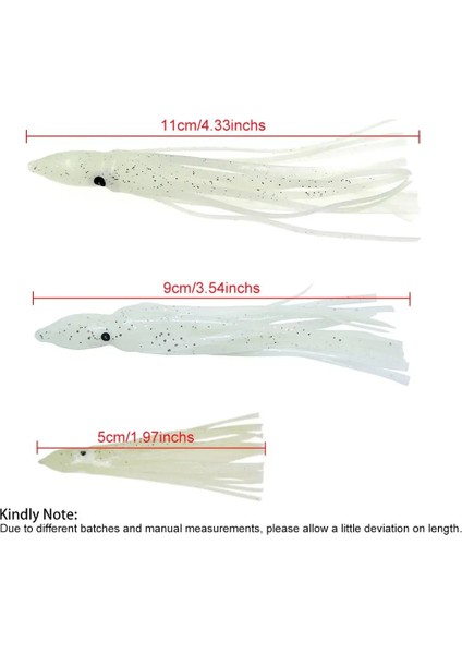 Yeşil-T Stili 5cm 20 Parça Aydınlık Kalamar Etekler Yumuşak Cazibesi Pesca 5cmcmcm Gece Balıkçılık Cazibesi Ahtapot Kızdırma Kauçuk Yapay Yem Tuna Sai Için (Yurt Dışından) indirimleri