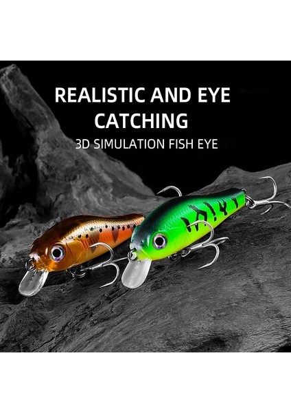 B Tarzı Bearkıng G Sessiz Sıcak Model Balıkçılık Minnow Li Profesyonel Minnow Seçmek Için Sert Yem 10 Renk Cezbeder (Yurt Dışından)