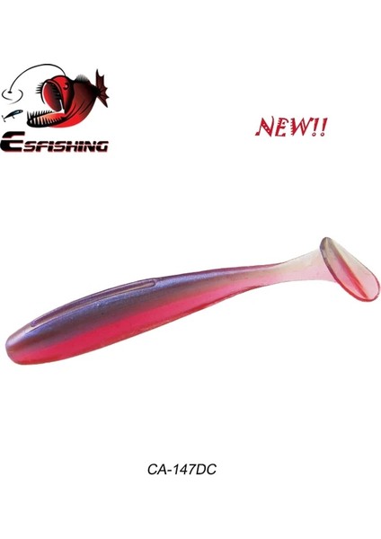 CA147DC Stili 150MM 4 Adet Kesfıshıng Es Kolay Parlatıcı Shad Balıkçılık Cazibesi Yumuşak Yem Pesca Sazan Balık Tutma Tuzu Yeni Yem (Yurt Dışından)
