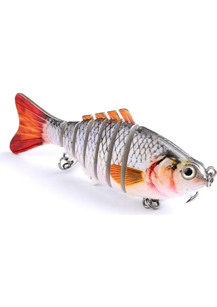 No.7 Tarzı 1 Adet Balıkçılık Cazibesi Çok Bölümlü Wobblers Pike Sert Baitg Yapay Minnow Crankbait Trolling Levrek Sazan Olta Takımı (Yurt Dışından) fiyatları