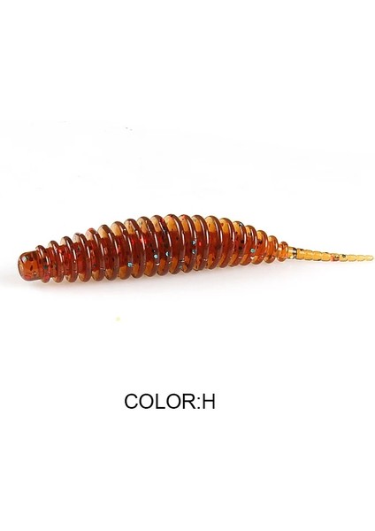 B-1 Tarzı 35MM50 Adet Kıta Üstü Solucan Yemi Yumuşak Yem Tanta Balıkçılığı Cezbeder Pesca Sazan Balıkçılığı Bas Cazibesi Isca Yapay Pva (Yurt Dışından)