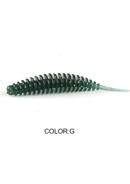 B-1 Tarzı 35MM50 Adet Kıta Üstü Solucan Yemi Yumuşak Yem Tanta Balıkçılığı Cezbeder Pesca Sazan Balıkçılığı Bas Cazibesi Isca Yapay Pva (Yurt Dışından)