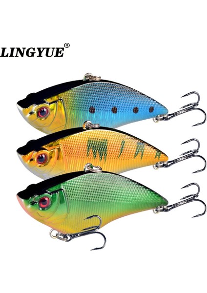 Y032-3 Stili Lıngyue Vıb Sert Yem Balıkçılık Cazibesi 7 cm 16G Batan Uzun Atış Çıngırak Crankabit Wobbler Isca Bas Pike Için Yapay Pesca (Yurt Dışından) fiyatları