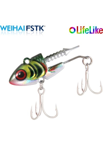Renk Ah Stili 16G-S Levrek Swimbait 16G 22G 28G Yumuşak Cazibesi Jig Yem Bas Shad Pike Balıkçılık Jig Kafa Kanca Balıkçılık Cazibesi Wobblers Levrek Yem Leurre (Yurt Dışından)