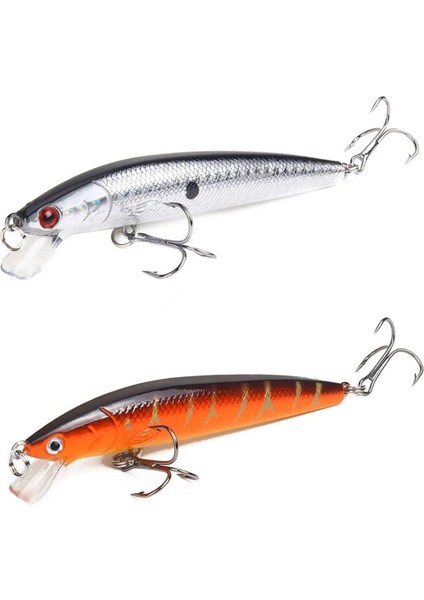 No.7 Tarzı Gcm Balıkçılık Lures Minnow Wobbler Yüzen Bas Trolling Yapay Sert Yem Crankbait Sazan Pesca Olta Takımı (Yurt Dışından) fiyatları