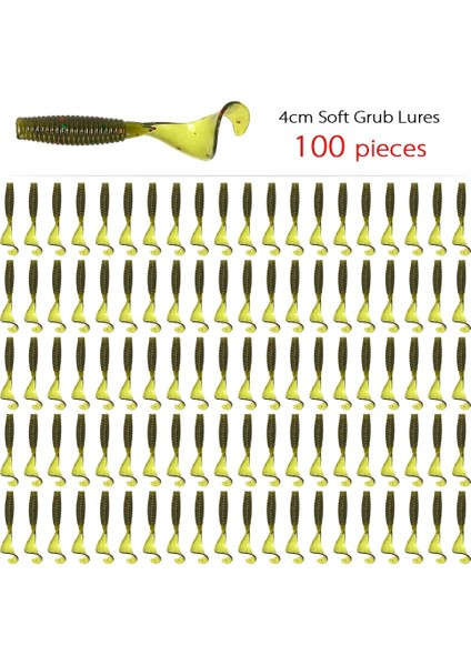 Noktalı Gümüş Tarzı Lot Balıkçılık Yemleri G Wobblers Sazan Balıkçılık Yumuşak Yem Swimbait Kuyruk Grub Yemleri Silikon Yapay Olta Takımı (Yurt Dışından) fırsatları