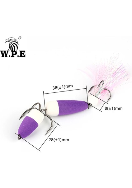 No.27 Tarzı L Beden Wpe Yeni Mandula Boyut L Balıkçılık Cazibesi Swimbait 50 Renk Bas Cazibesi Böcek Yemi Yumuşak Balıkçılık Cazibesi Pesca Balıkçılık Wobbler (Yurt Dışından)