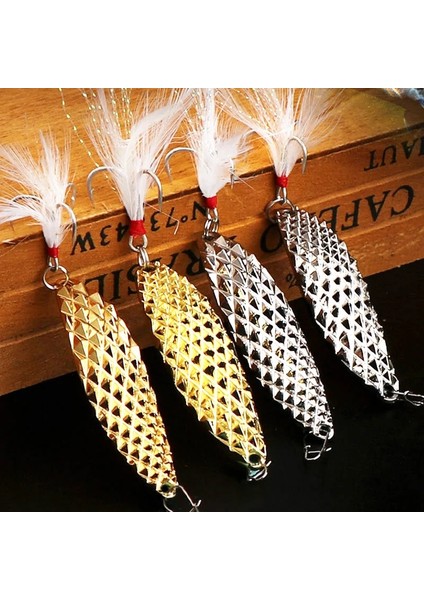 15G Tarzı 1 Adet Metal Er Kaşık Balıkçılık Lures 7g 10G 15G Altın Gümüş Tüy Tiz Kanca ile Yapay Yem Alabalık Pike Bas Mücadele (Yurt Dışından)