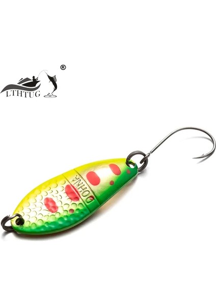 P Stili 2.5g Peche Leurre Lthtug Pesca Dohna Kaşık 1.5g 2.0g 2.5g 3g Kaşık Yem Bakır Akışı Metal Balıkçılık Cazibesi Alabalık Chub Levrek Somon (Yurt Dışından)