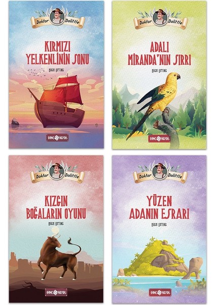 Dr Dolittle Kalasikler Seti 4 Kitap