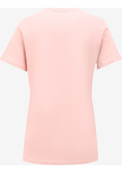 Açık Pembe Kadın Bisiklet Yaka T-Shirt D4SL-TST3053 fiyatları