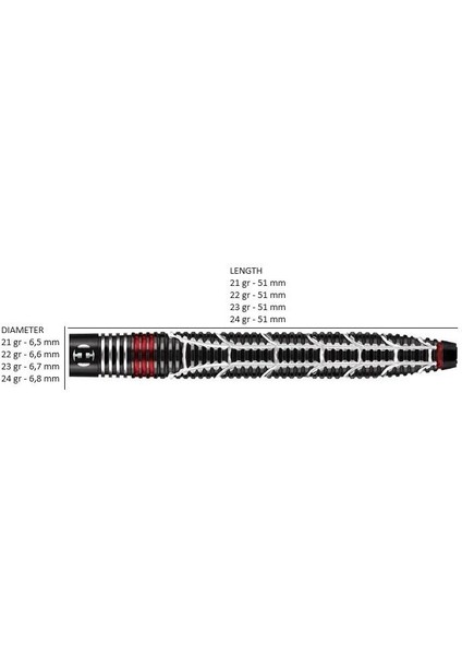 Atrax %95 Tungsten Dart Oku modelleri