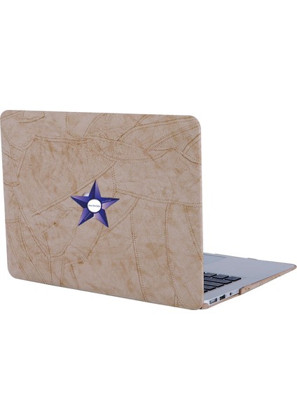 Macbook Air Kılıf 13 inç Jeans01 (Eski USB'li Model 2010-2017) A1369 A1466 ile Uyumlu