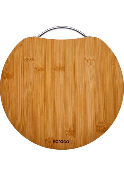 Owen Round Large Bambu Kesme Tahtası 28 cm