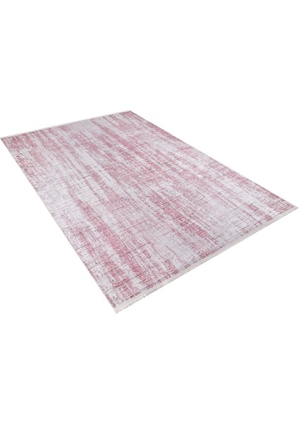 Modern Pembe Dijital Baskı Hipoalerjenik Kaymaz Taban Halı Yolluk modelleri