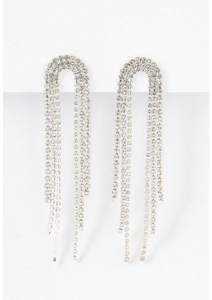 Taşlı Püsküllü Sallantılı Küpe indirimleri