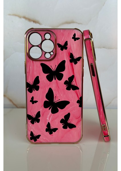 Apple iPhone Xr Gölge Tasarımlı Mermer Desenli Telefon Kılıfı