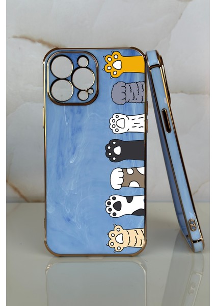 Apple iPhone 11 Patiler Tasarımlı Mermer Desenli Telefon Kılıfı