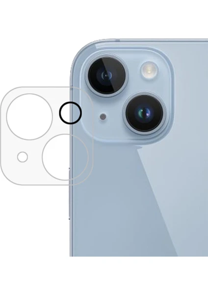 iPhone 15-15 Plus Premium Kamera Lens Koruma Camı