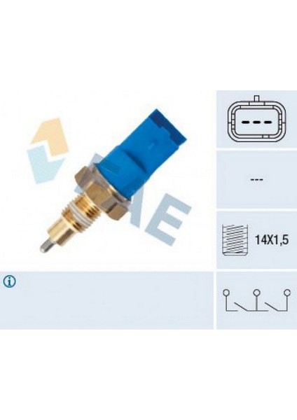 Geri Vites Müşürü Megane 2-Clio 3-Duster 10-Movano B-Master 3 3 Fişli 18051