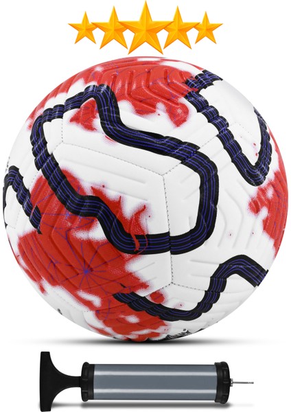 Orijinal Futbol Topu Color Pompalı Set Sert Zemin Halı Saha Futbol Topu Hibrit No:5