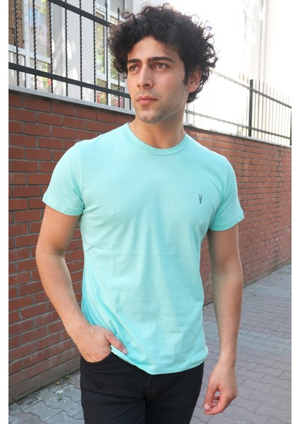 Bisiklet Yaka Standart Kalıp Basic Pamuklu Erkek T-Shirt 3lü Paket modelleri