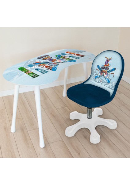 Kayak Kız Özel Kumaş Sandalye (8-14 Yaş)