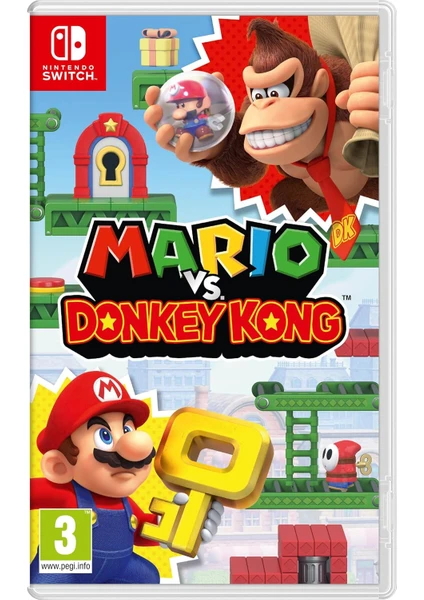 Mario Vs Donkey Kong Switch Oyunu