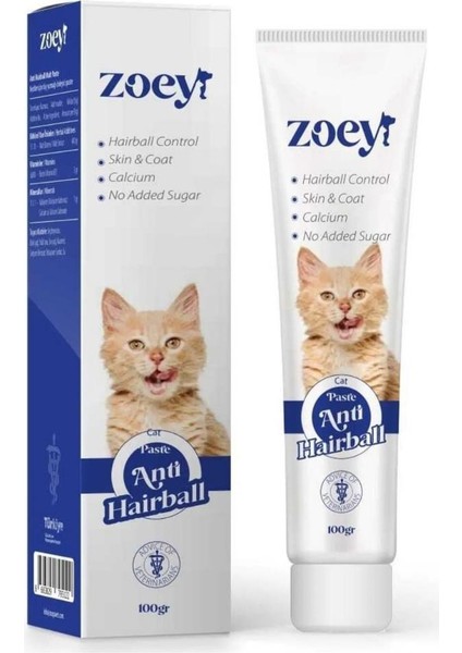 Anti Hairball Paste Kediler Için Tüy Yumağı Önleyici Malt 100 gr