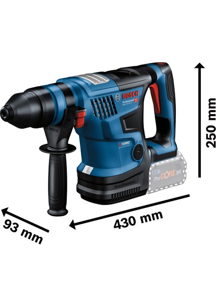 GBH 18V-34 CF SDS Plus Akülü Kırıcı Delici (Akü ve Şarj Cihazı Dahil Değil) - 0611914021 fiyatları