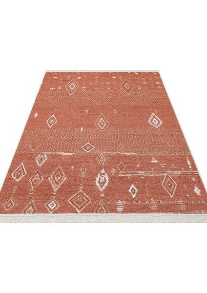 Arya Kilim AR37 Terra Çift Taraflı Modern Desenli Dokuma Kilim indirimleri