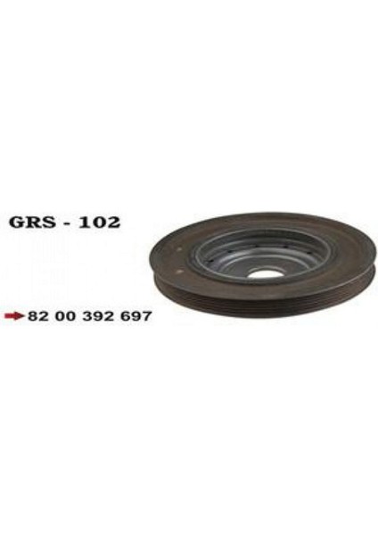 Krank Kasnaği Clio Ii-Iii-Kng-Mgn Ii-Scenic Ii-Twng-Logan 1.5 Dci 18051