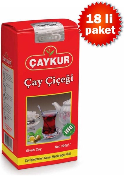 Çay Çiçeği 200 gr x 18 Li