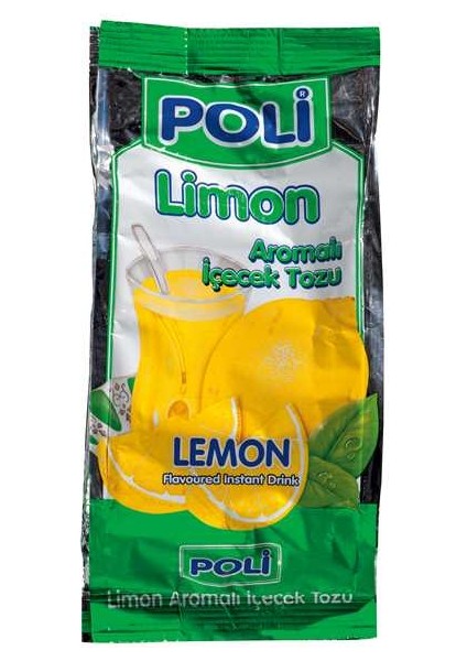 Limon Aromalı Içecek Tozu X3