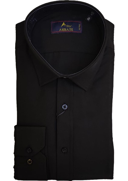 Slim Fit Erkek Uzun Kollu Gömlek