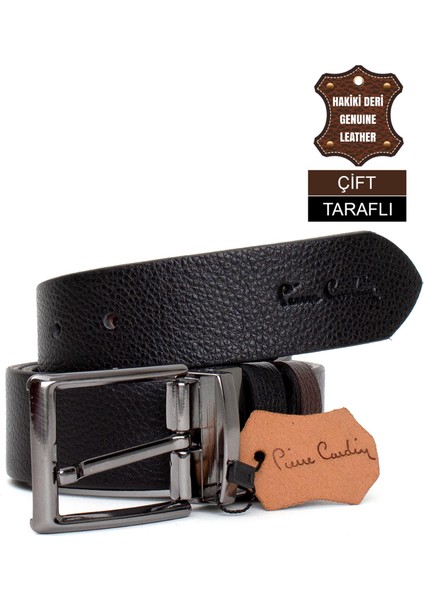 PC406 Erkek 4 cm Çift Taraflı Kemer Kahverengi fiyatları