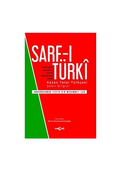 Akçağ Yayınları Sarf-I Türki