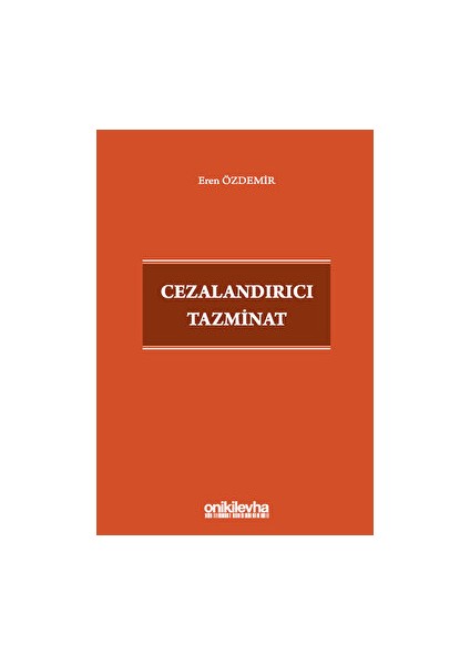 Cezalandırıcı Tazminat