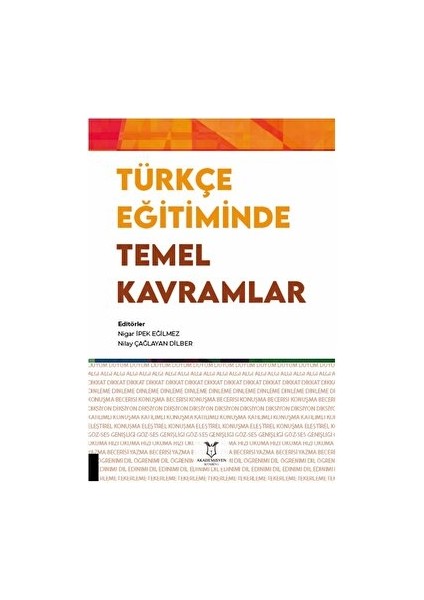 Türkçe Eğitiminde Temel Kavramlar