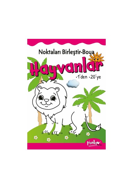 Noktaları Birleştir-Boya Hayvanlar-1’den 20’ye