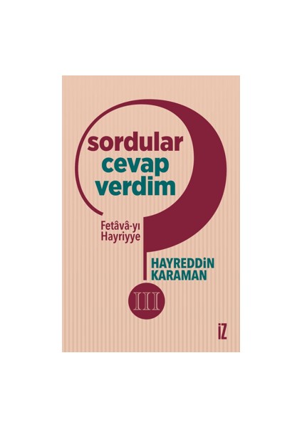 Sordular Cevap Verdim Iıı
