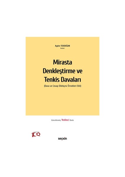 Mirasta Denkleştirme ve Tenkis Davaları
