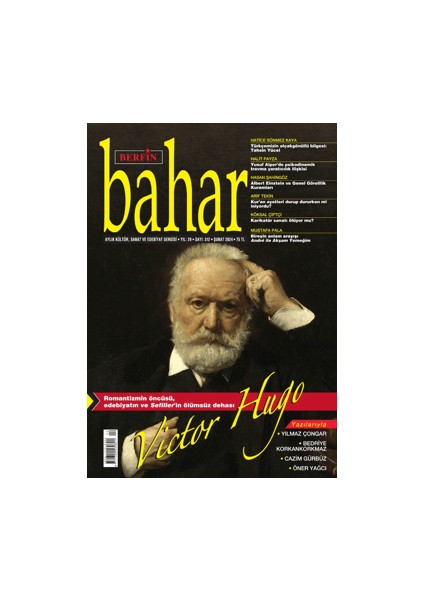 Aylık Kültür Sanat ve Edebiyat Dergisi Sayı: 312 Şubat 2024