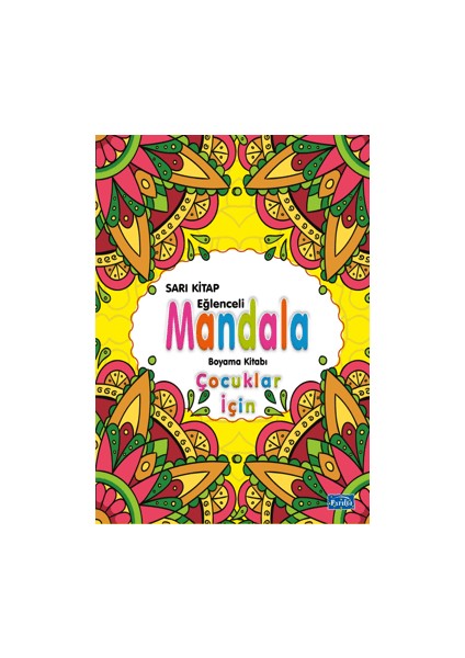 Çocuklar Için Mandala Sarı