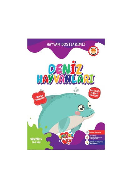 Hayvan Dostlarımız – Deniz Hayvanları Seviye 4