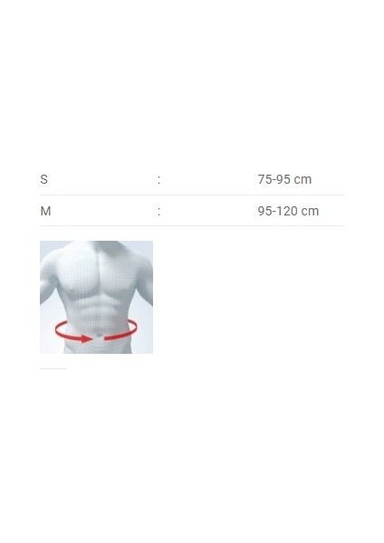 Kasık Bağı Çift Taraflı (Pamuklu Kumaş) K-120
