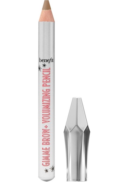 Benefıt Cosmetıcs Gimme Brow+ Volumizing Pencil Mini - Kaş Kalemi Warm Light Brown Shade 3 0,6 G