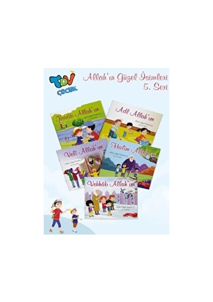 Allah’ın Güzel Isimleri 5. Seri 5 Kitap Takım